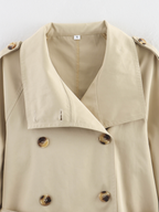 Avasé - Cropped Trench Jacket