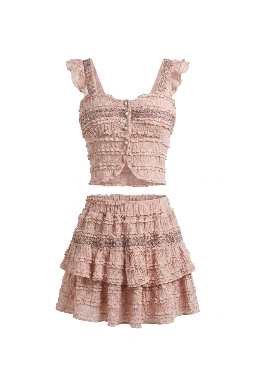 AVASÉ - Corisse Top & Mini Skirt Set