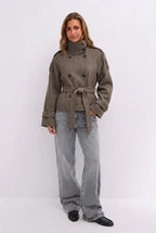 AVASÉ - Celine Belted Wool Jacket