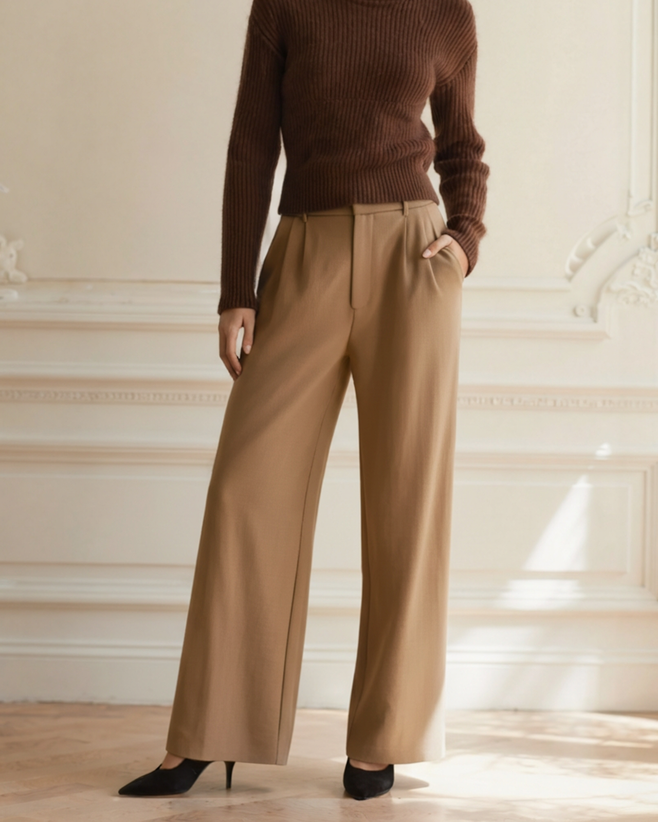 AVASÉ Wide-Leg Trousers