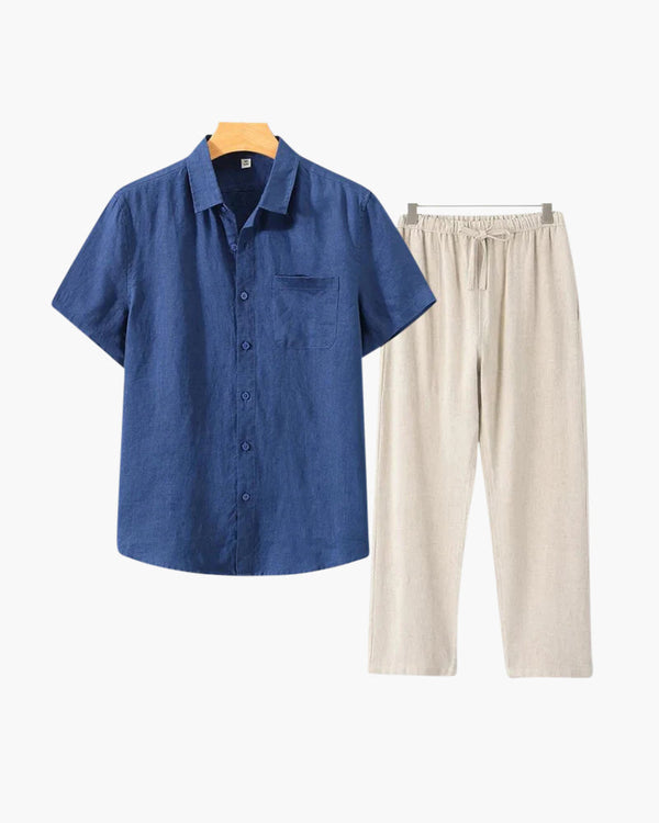 AVASÉ Linen Set (Shortsleeve)
