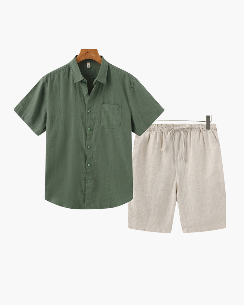 AVASÉ Linen Set (Shorts)