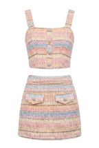 AVASÉ - Mirielle Top & Mini Skirt Set