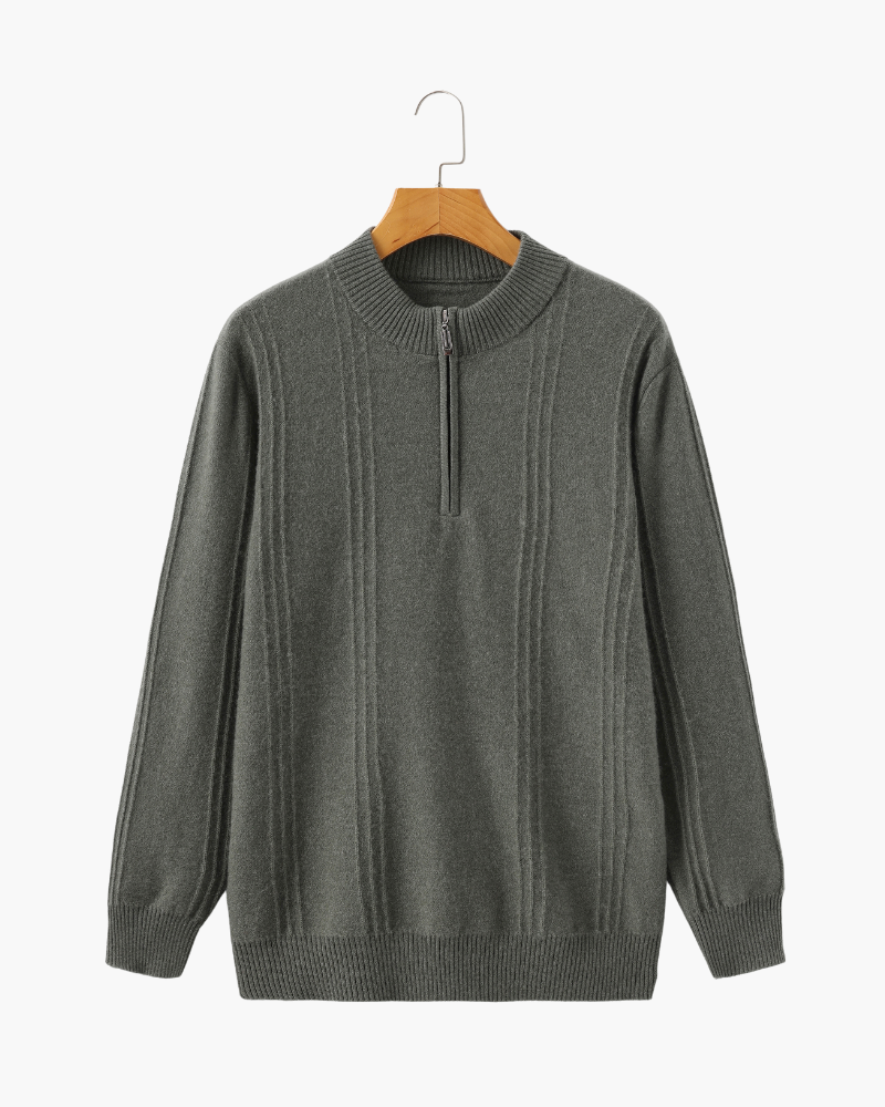 AVASÉ Cashmere Half Zip