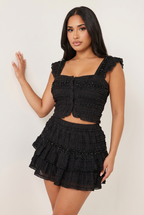 AVASÉ - Corisse Top & Mini Skirt Set