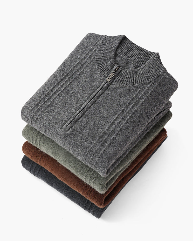 AVASÉ Cashmere Half Zip