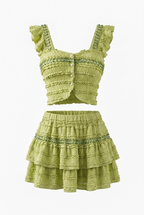 AVASÉ - Corisse Top & Mini Skirt Set