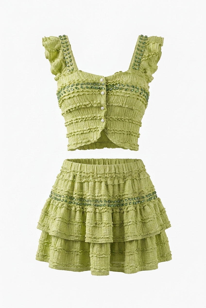 AVASÉ - Corisse Top & Mini Skirt Set