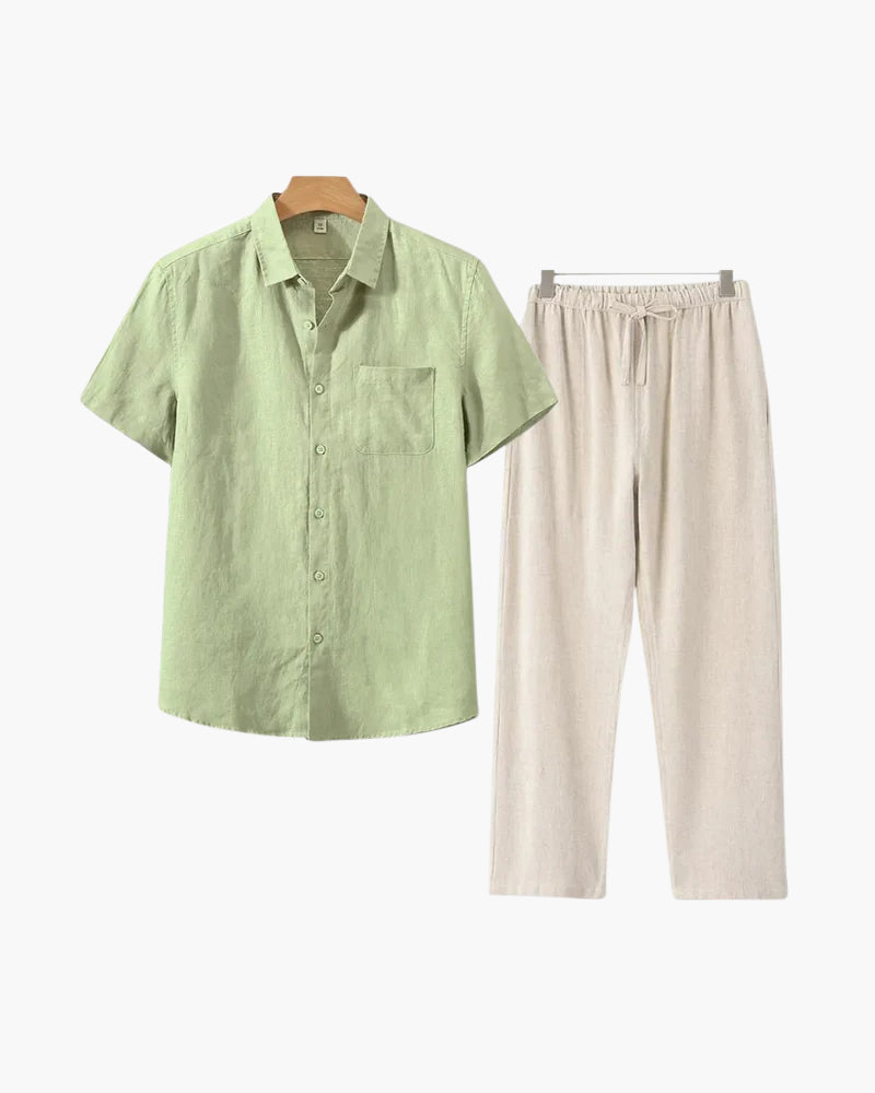 AVASÉ Linen Set (Shortsleeve)