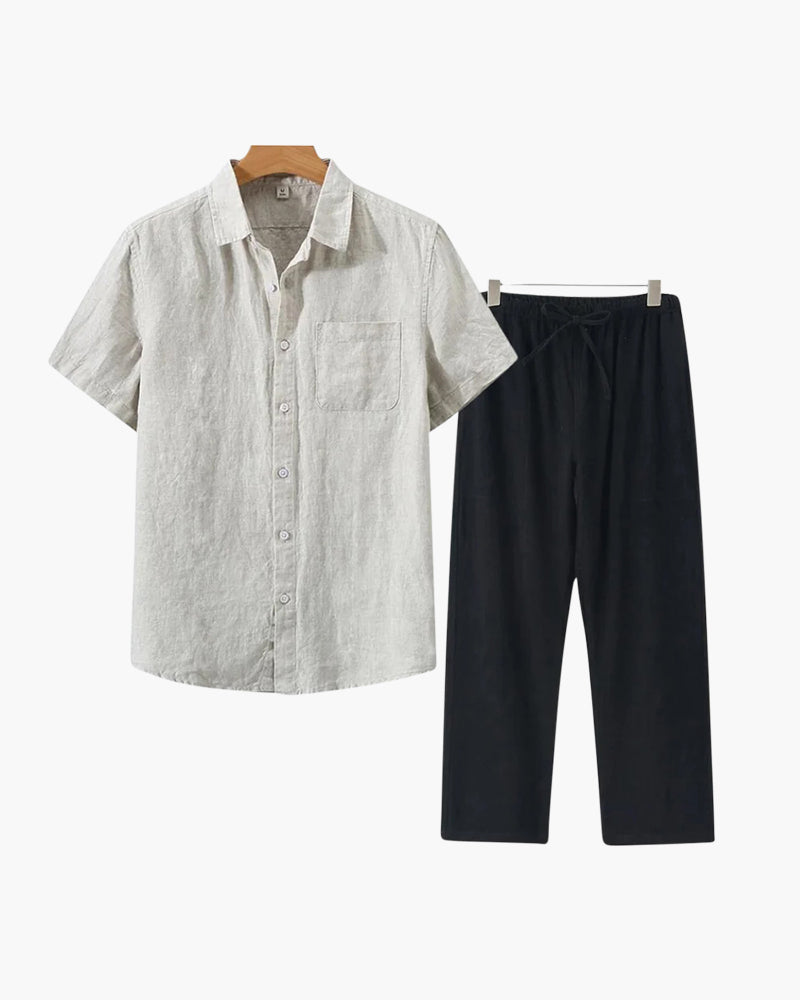 AVASÉ Linen Set (Shortsleeve)