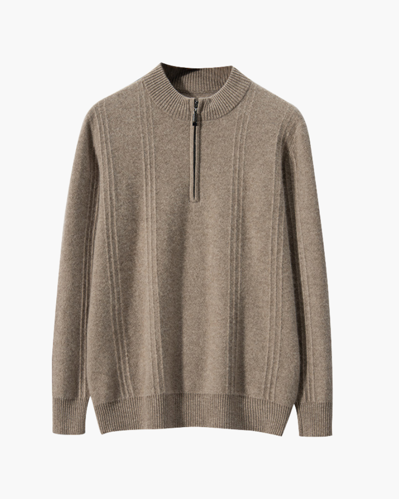 AVASÉ Cashmere Half Zip