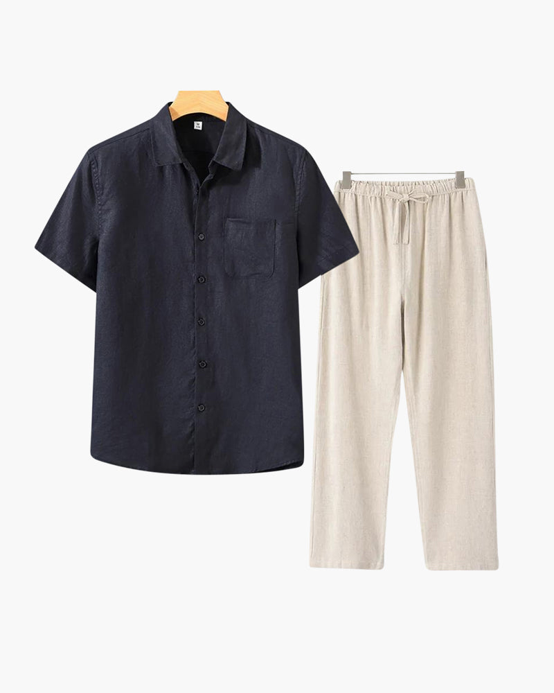 AVASÉ Linen Set (Shortsleeve)