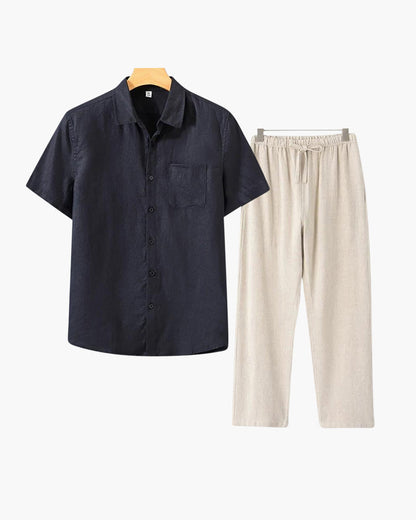 AVASÉ Linen Set (Shortsleeve)