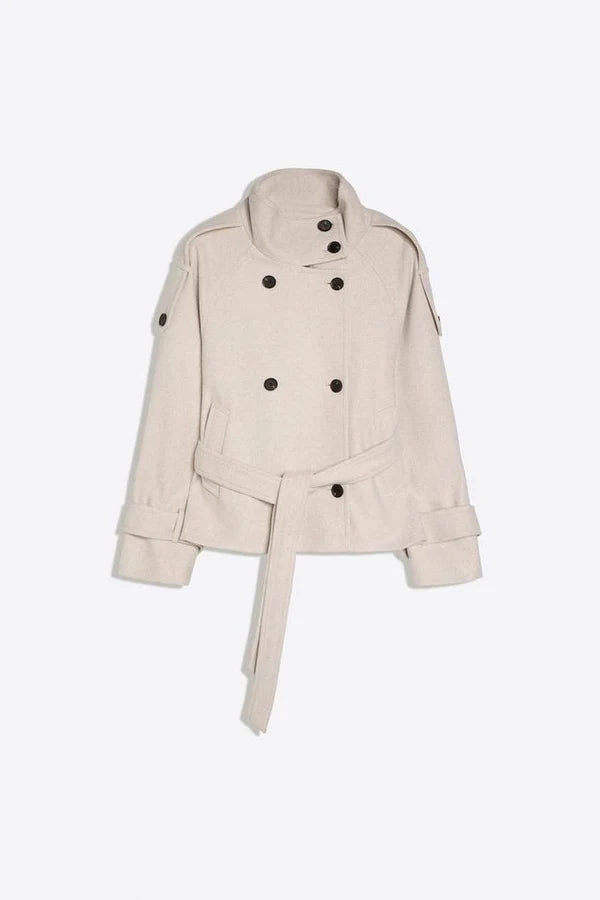 AVASÉ - Celine Belted Wool Jacket