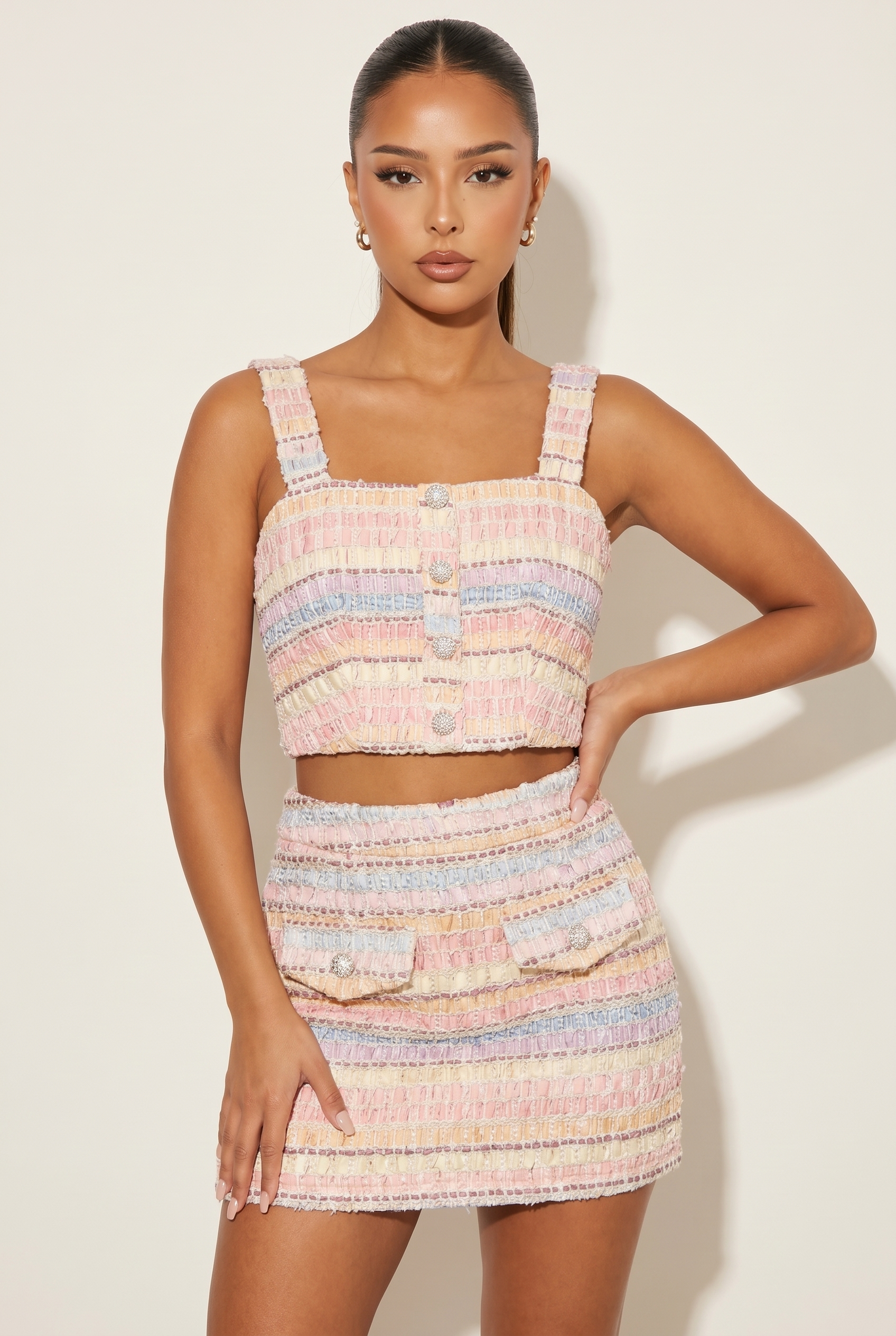 AVASÉ - Mirielle Top & Mini Skirt Set