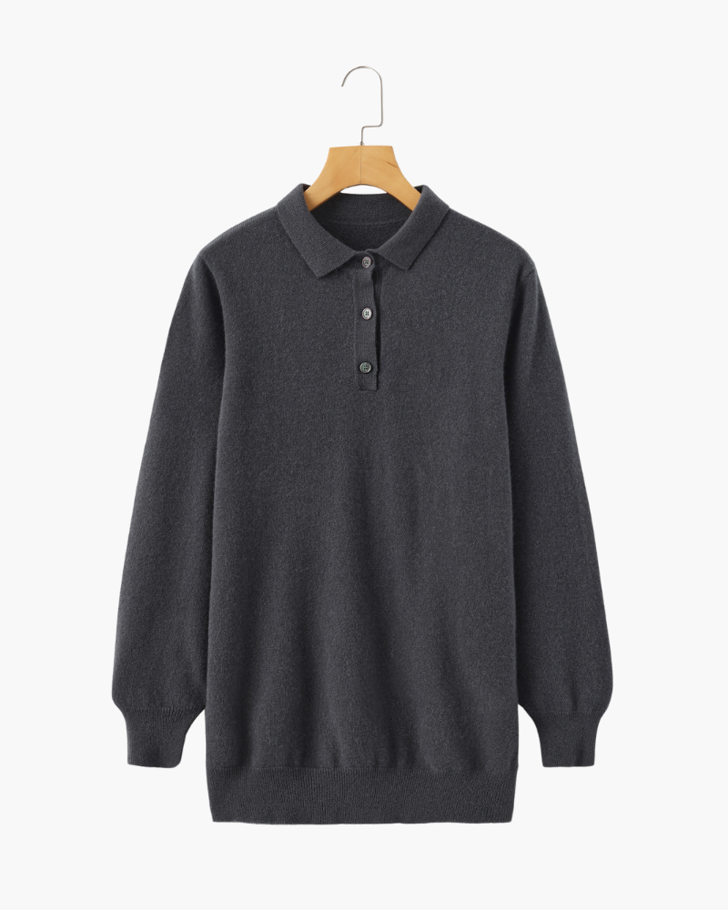 AVASÉ 100% Cashmere Polo