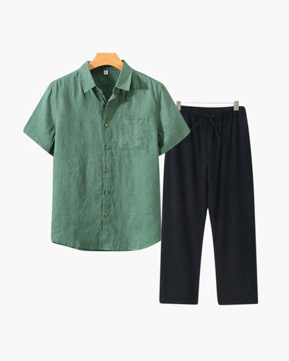 AVASÉ Linen Set (Shortsleeve)