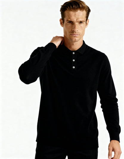 AVASÉ 100% Cashmere Polo