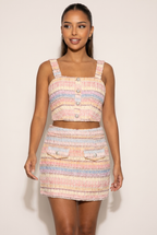 AVASÉ - Mirielle Top & Mini Skirt Set