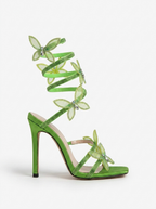 AVASÉ - Azurae Butterfly Wrap up Heels