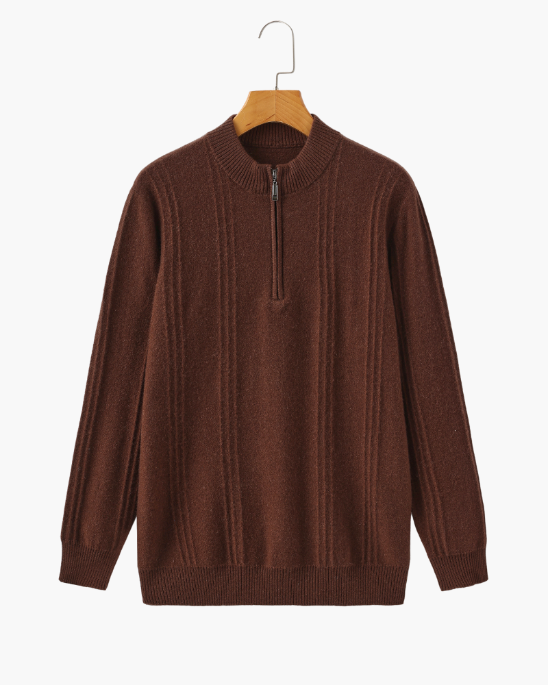 AVASÉ Cashmere Half Zip
