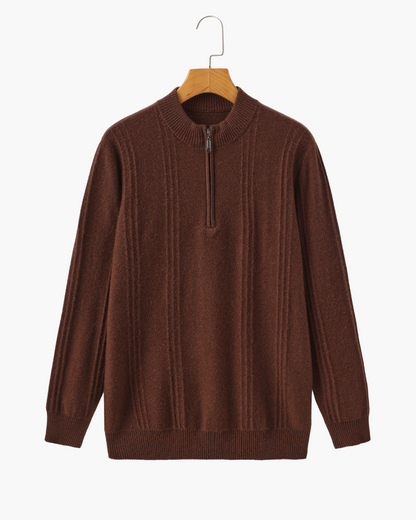 AVASÉ Cashmere Half Zip