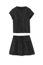 AVASÉ - Elarine Top & Mini Skirt Set