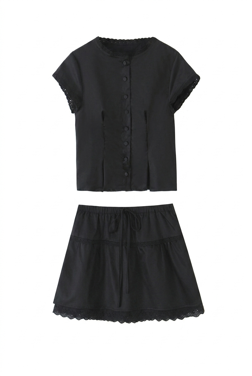 AVASÉ - Elarine Top & Mini Skirt Set