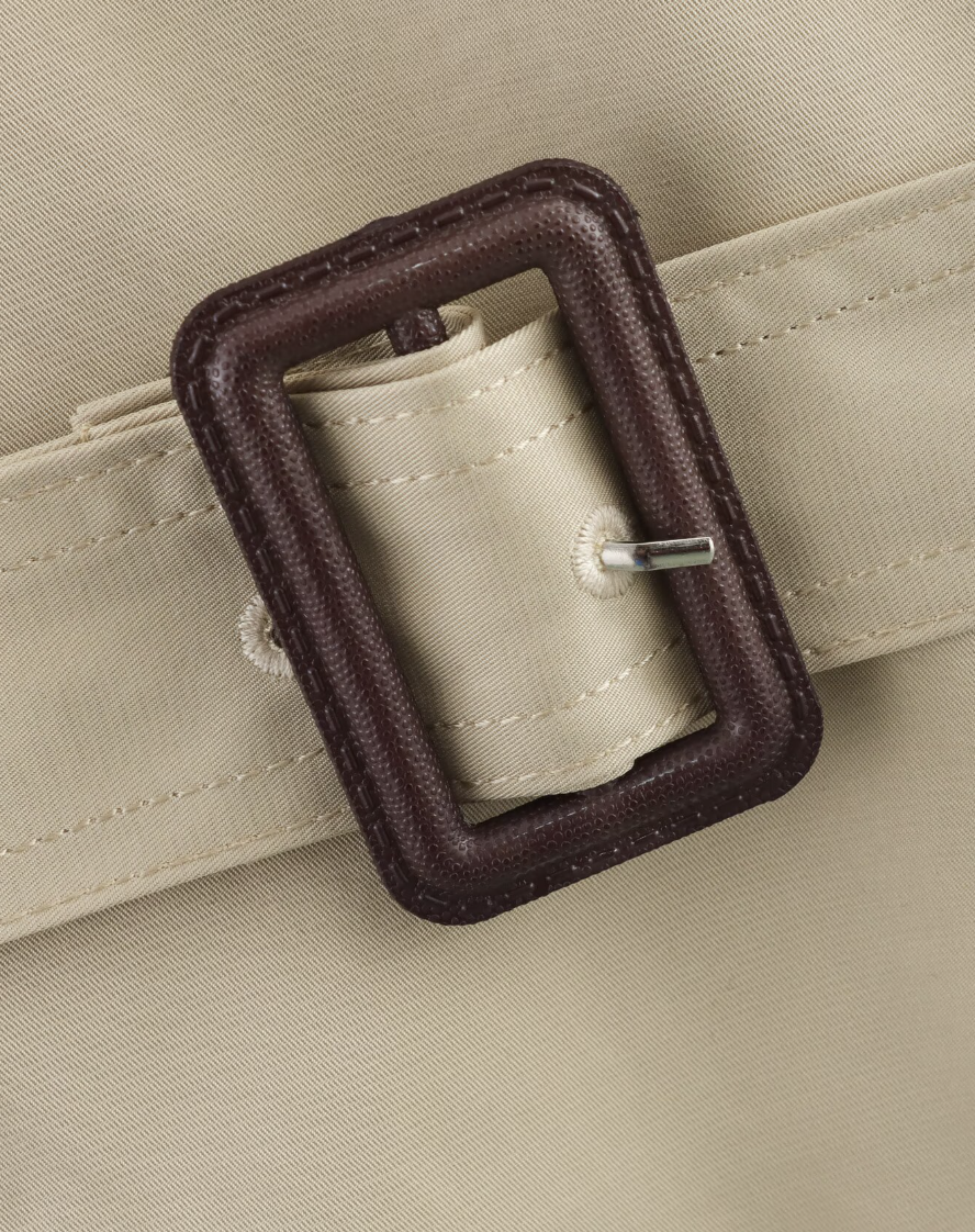 Avasé - Cropped Trench Jacket