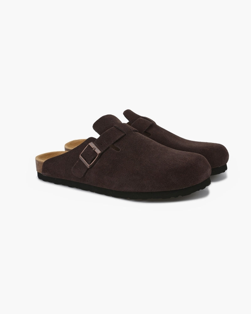 AVASÉ Suede Clogs