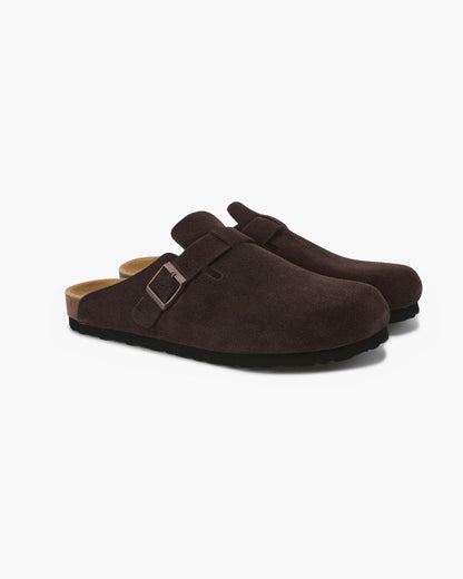 AVASÉ Suede Clogs
