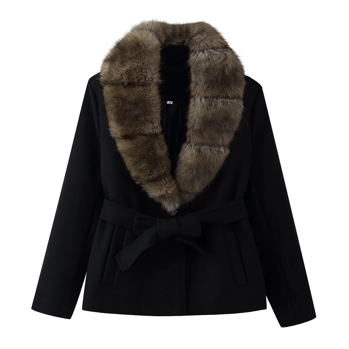 AVASÉ - Élodie Belted Fur Coat