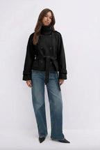 AVASÉ - Celine Belted Wool Jacket