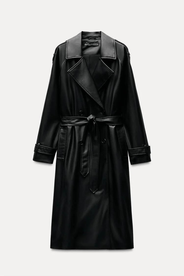 AVASÉ - NOIR Trench Coat