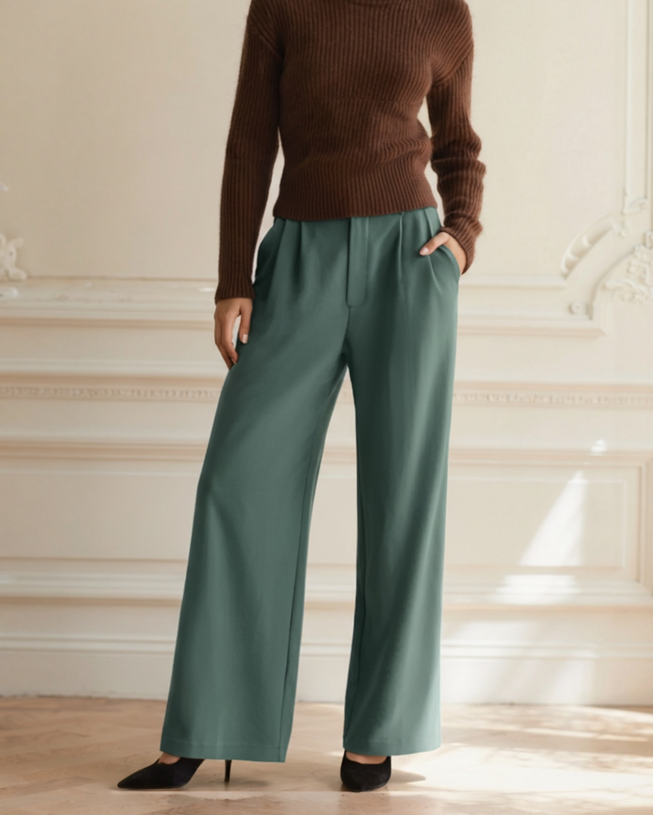 AVASÉ Wide-Leg Trousers