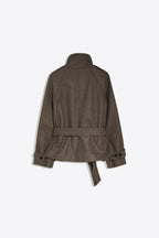 AVASÉ - Celine Belted Wool Jacket