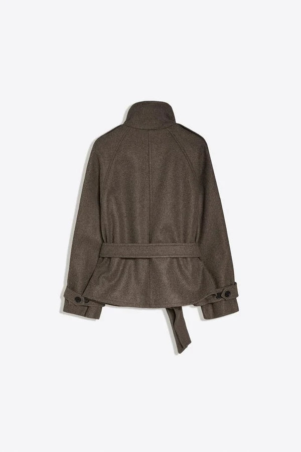 AVASÉ - Celine Belted Wool Jacket