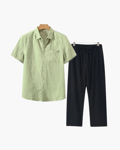 AVASÉ Linen Set (Shortsleeve)