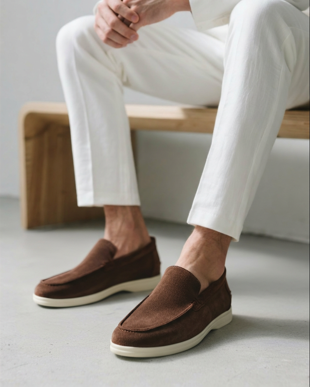 AVASÉ Suede Loafers