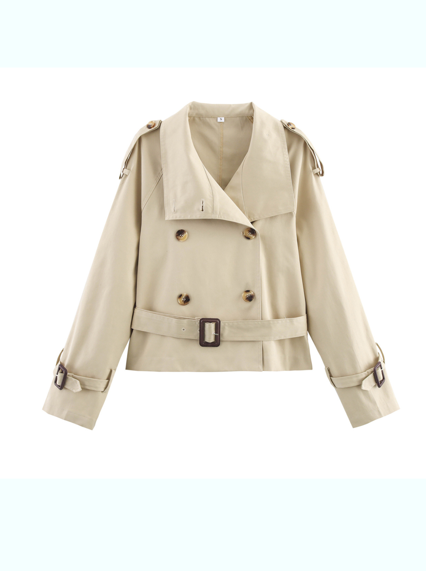 Avasé - Cropped Trench Jacket