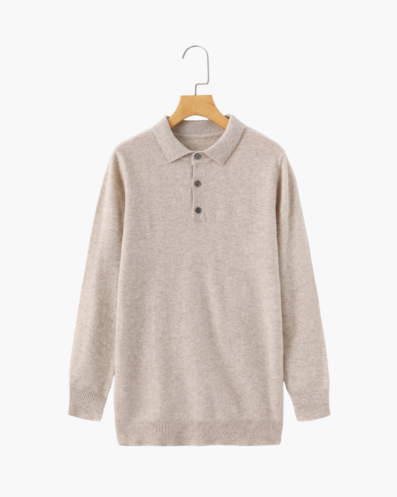 AVASÉ 100% Cashmere Polo
