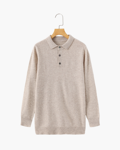 AVASÉ 100% Cashmere Polo
