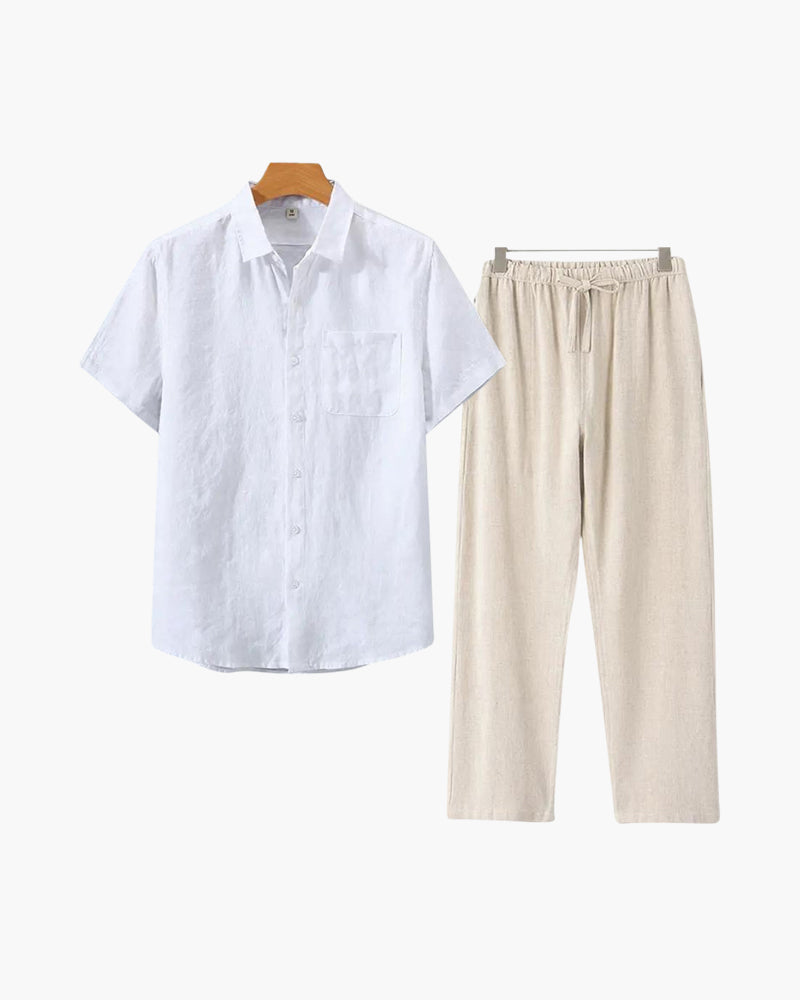 AVASÉ Linen Set (Shortsleeve)