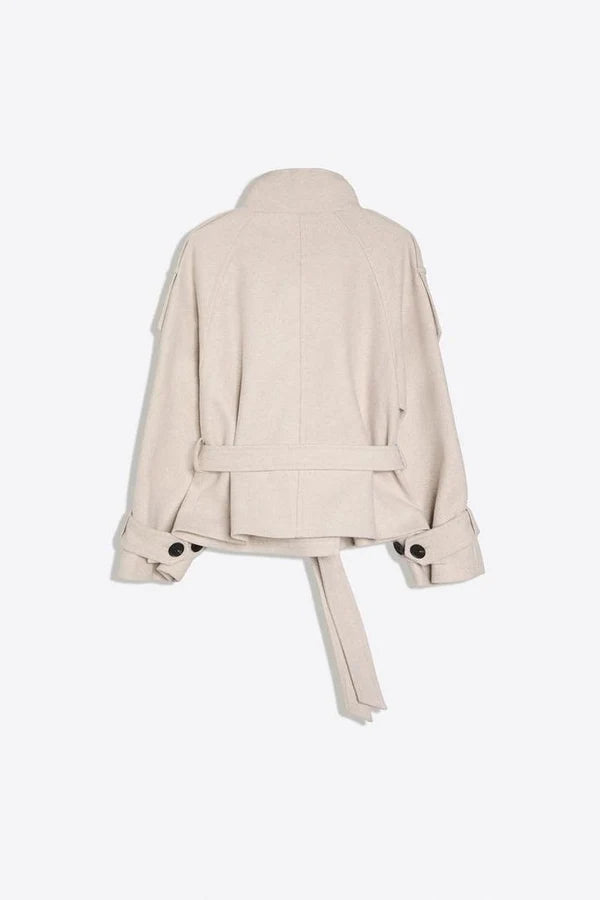 AVASÉ - Celine Belted Wool Jacket