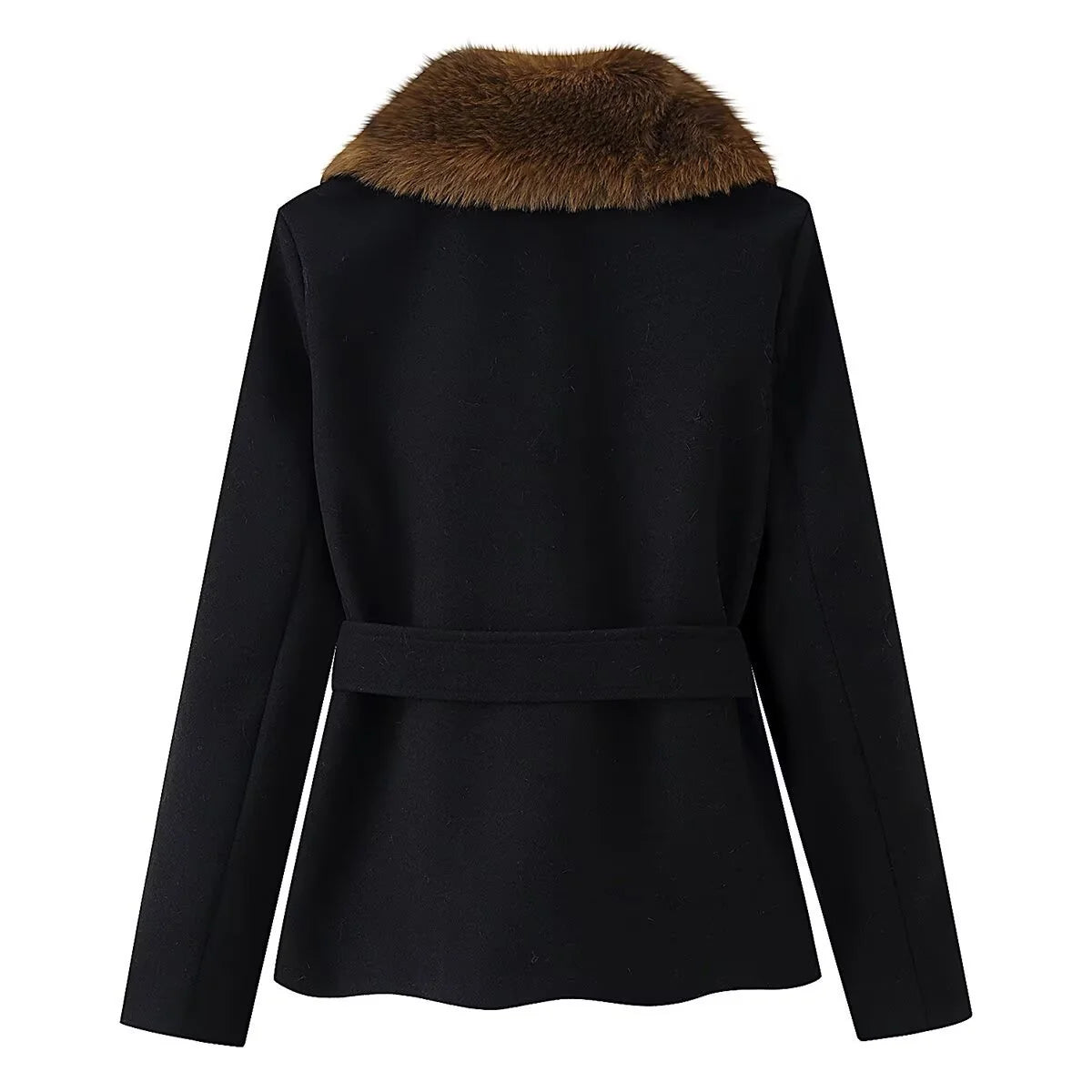 AVASÉ - Élodie Belted Fur Coat