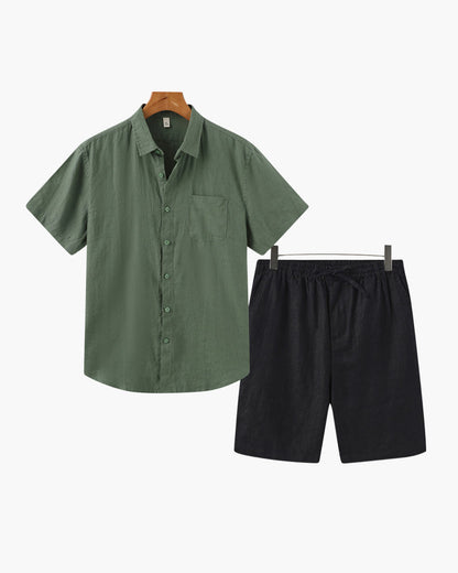 AVASÉ Linen Set (Shorts)