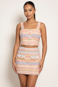 AVASÉ - Mirielle Top & Mini Skirt Set