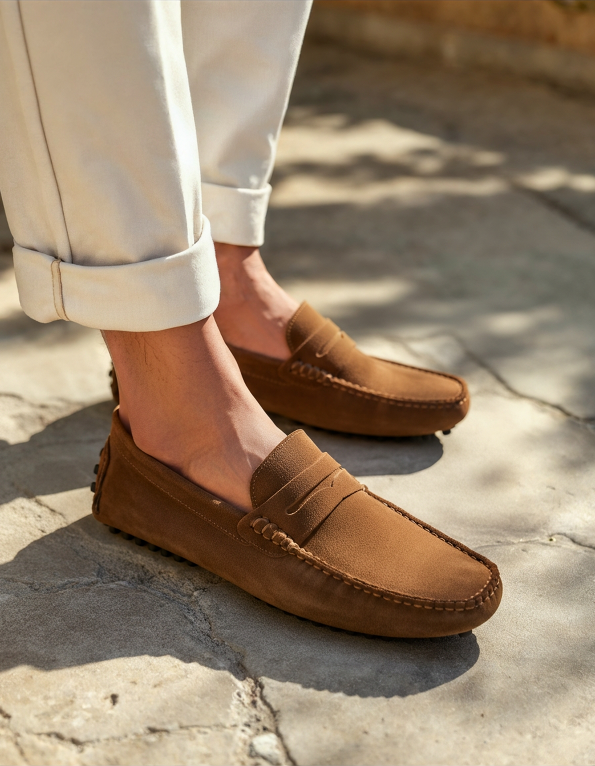 AVASÉ Suede Boat Loafers