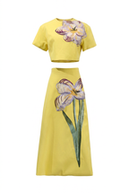 AVASÉ - Aurevia Floral Skirt & Top Set