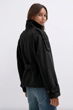 AVASÉ - Celine Belted Wool Jacket